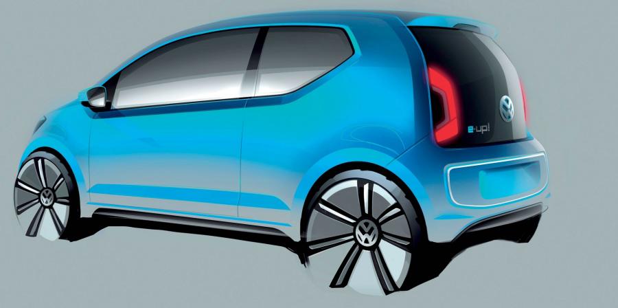  Volkswagen e-up! Concept 2011 года  (фото 2 из 4)